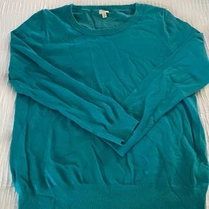 Jcrew knit cotton sweater